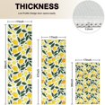 thumbnail image 4 of Yellow Lemon Fruits GreenLeaves Pattern Kitchen Rugs Sets Of 3,Kitchen Runner Rugs Non Skid Washable,Decorative Kitchen Floor Mats for Kitchen,Sink,Laundry,17"x30"+ 17"x47" + 17"x59", 4 of 6