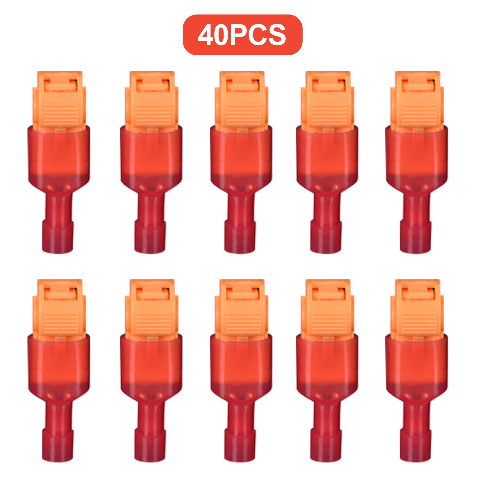 T-Tap/Male Insulated Wire Terminal Connector Car Audio Video Alarm Combo 30pcs 
