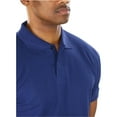 thumbnail image 6 of ToBeInStyle Men's Cotton Slim Fit Classic Polo T-Shirt - Navy - M, 6 of 6