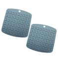 thumbnail image 3 of Alfombrilla de silicona antideslizante para comida, 2 uds., cojín aislante térmico para taza y plato, mantel individual antidesli HOMEMAXS 7103622-MX, 3 of 6