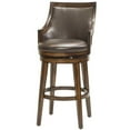 thumbnail image 2 of Hillsdale Lyman 26.5" Wood Contemporary Counter Stool in Brown/Rustic Oak, 2 of 2