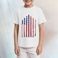 thumbnail image 2 of Gubotare Toddler Boy 4th of Julyshirt Toddler Long Tops Preschool T Shirt Cute Boys Girls Round Neck T Shirt Funny Casual Short Sleeve T Shirt (White,Size 7-8 Years), 2 of 4