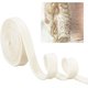 thumbnail image 1 of Corsé de satén beige ajustable de 137,8 pulgadas para mujer, ideal para vestidos de novia. Se puede reemplazar con cremallera o botones., 1 of 6