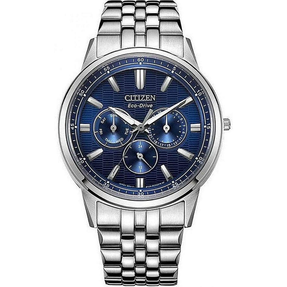 CITIZEN - Men's Citizen Eco-Drive Solar Powered Multifunction Watch BU2071-87L - Walmart.com