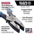 thumbnail image 2 of Side Cutter Linemans Pliers, High Leverage 9-Inch Pliers Cut ACSR, Screws, Nails, Wire Klein Tools J2000-9NE, 2 of 10
