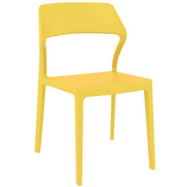 Siesta Snow Dining Chair, Yellow (Set of 2)