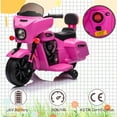 thumbnail image 7 of M optimized Kids Ride on Motorcycle, 6V Electric Baterry Power Dirt Bike Motorcycle with USB, AUX, Music, Headlight for 3-8 Years Old, 7 of 7