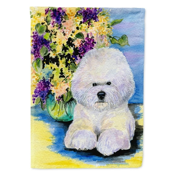 Caroline's Treasures SS8295-FLAG-PARENT Bichon Frise Flag, , multicolor