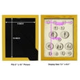thumbnail image 4 of Antique Roman Coins III -Framed Print w/glass-Sunflower Yellow, 4 of 7