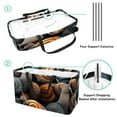 thumbnail image 4 of Snail Large Capacity Reusable Foldable Oxford Cloth Storage Bin - Multipurpose Storage Box, Shopping Bag Organizer, 4 of 7