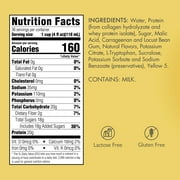 Gelatein Plus Lemon: 20 grams of protein. Ideal for clear liquid diets, swallowing difficulties, dialysis and oncology. Great pre or post-workout snack. (12 pack)