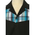 thumbnail image 4 of Nice Pattern Contrast Panel Men Shirts, 4 of 5