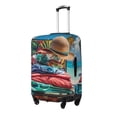 thumbnail image 2 of Bingfone Tropical Vacation Essentials Luggage Cover Washable Suitcase Cover Protector Anti-scratch Suitcase cover Fits 18-32 Inch Luggage (No luggage included), 2 of 8
