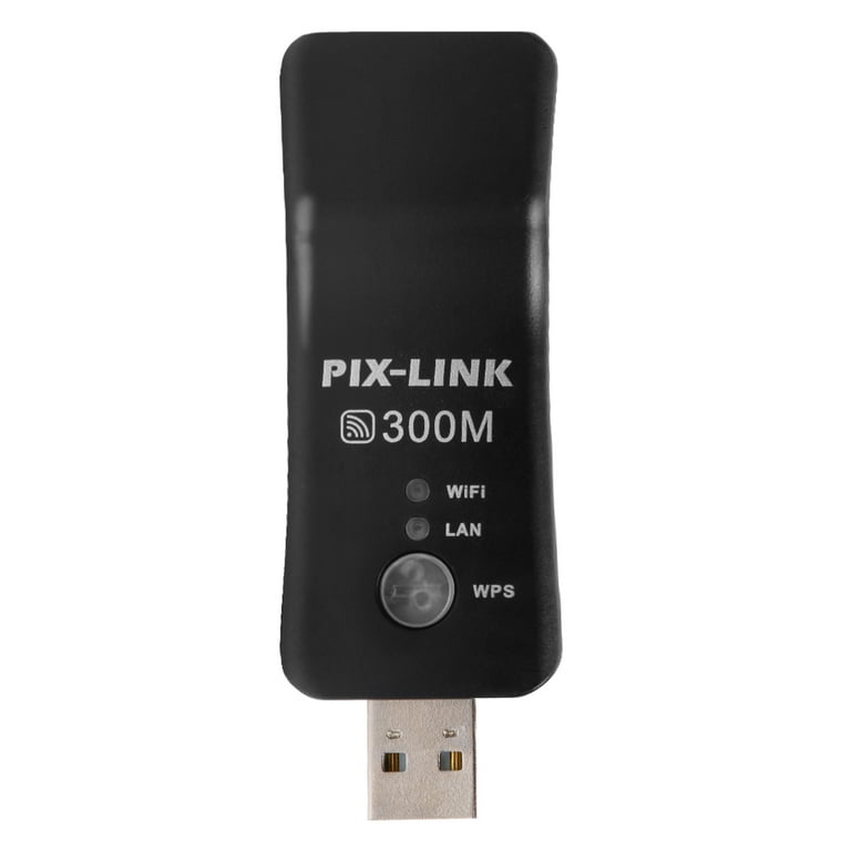Akloker USB TV WiFi Dongle Adapter 300Mbps Universal Wireless Receiver RJ45  WPS 