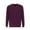 Purple, variant on Krumba Mens Big Tall Sweater Cotton Oversized Long Sleeve Kintted Light Causal Plus Pullovers Burgundy 2XL