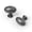 Antique Pewter-knob with 1.2'' Dia-6, variant on Antique Pewter knob with 1.2'' Dia 6-pack Cabinet Dresser Hardware Knobs