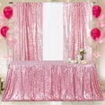 thumbnail image 4 of Mantel Poise3eHome con lentejuelas rosa fucsia 152 x 259 cm, 4 of 8