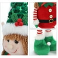 thumbnail image 4 of BCMMKLPP Elf Plush Christmas Stuffed Dolls, 18" Elves Holiday Cute Plush Shelf Toys - Fun Figurine Decorations, Christmas Winter Holiday Party Festive Decor and Gift Exchange, 4 of 9