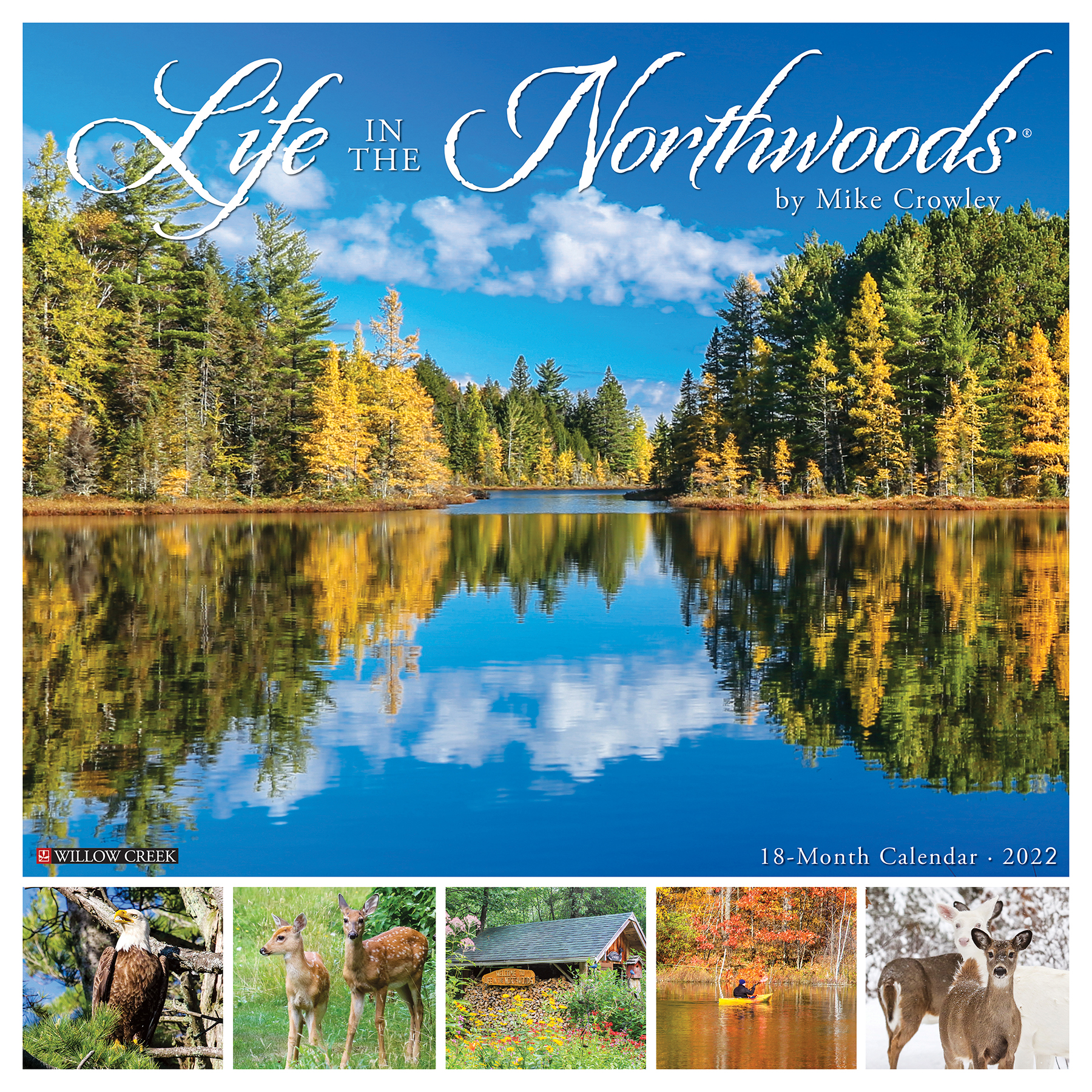 Wisconsin Calendar 2022 Willow Creek Press Life In The Northwoods 2022 Wall Calendar, Wisconsin -  Walmart.com