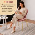 thumbnail image 3 of Juego Set 4 Sillas Terciopelo Comedor Tapizada Minimalista, 3 of 6