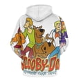 thumbnail image 3 of Scooby Doo Unisex Adult Sweatshirt Novelty Hoodie 3D Print Casual Sweater Jacket Pullover Hoodie Fall Winter Clothes M, 3 of 8