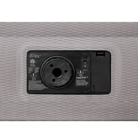 Intex Twin Prime Comfort Elevated Air Mattress w/ Built In ...