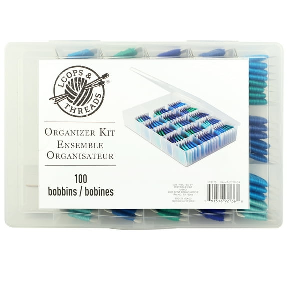 Embroidery Floss Organizer Kit by Loops & Threads - 100ct.