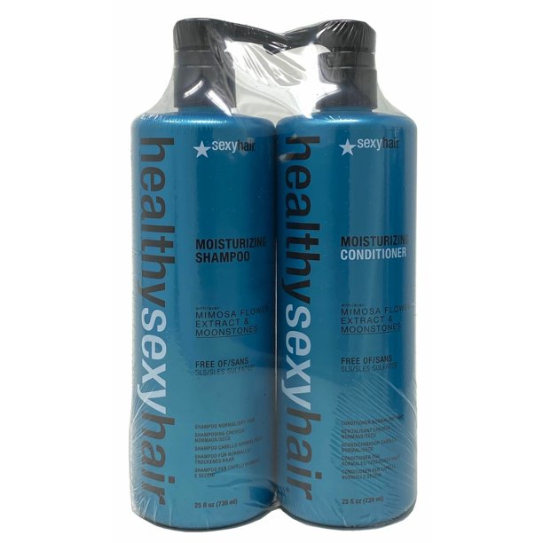 Healthy Sexy Hair Moisturizing Shampoo & Conditioner 25 Oz Duo
