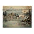 thumbnail image 3 of Designart "Asian Art Imperial horizon II" Asian Print on Natural Pine Wood, 3 of 5