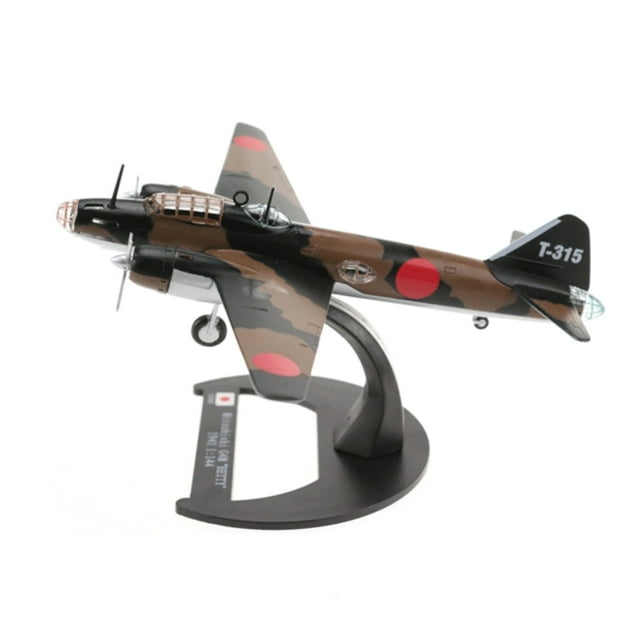 GUYUTING Modèle Réduit d'Avion en Métal WWE G4M Betty Bomber 1:144, Décorez Votre Bureau