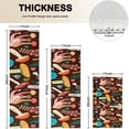 thumbnail image 4 of Colorful Mushroom Floral Brown Pattern Kitchen Rugs Sets Of 3,Kitchen Runner Rugs Non Skid Washable,Decorative Kitchen Floor Mats for Kitchen,Sink,Laundry,17"x30"+ 17"x47" + 17"x59", 4 of 6