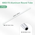 thumbnail image 3 of Tubo redondo de aluminio 6063 de 250 mm en paquete de 2, tubería de aluminio sin costura de 2 mm ID 3 mm OD para manualidades DIY [0.08x0.12x9.8IN], 3 of 7
