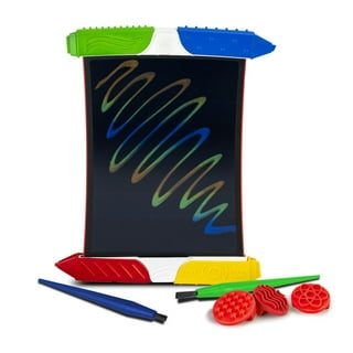 Playkidz 2 pack Color Doodler Magnetic Drawing Board Toy for Kids, Large  Doodle Board Writing Painting