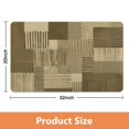 thumbnail image 4 of 20x32 Inch Bathroom Rug from Rockwood Collection - Durable Modern Geometric Patchwork Design, Perfect for Bedroom, Office, Living Room, Entryway on Hardwood Floors, 4 of 5