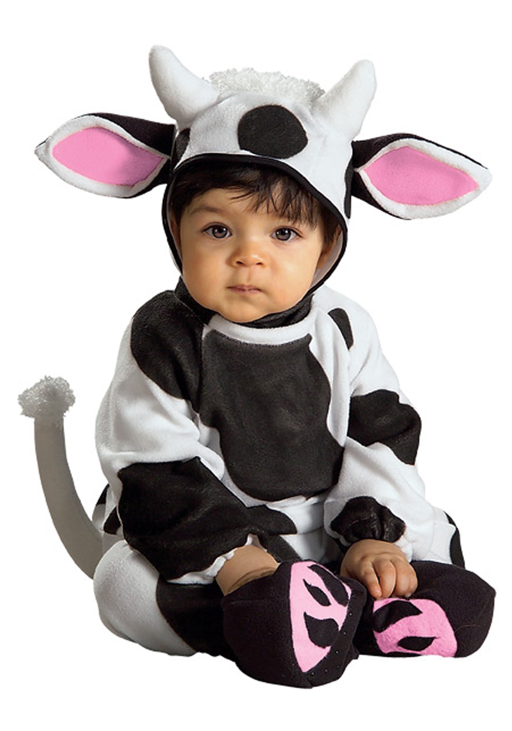 Mr Moo Cow Farm Animal Cuddly Jungle Fancy Dress Halloween Baby Child Costume