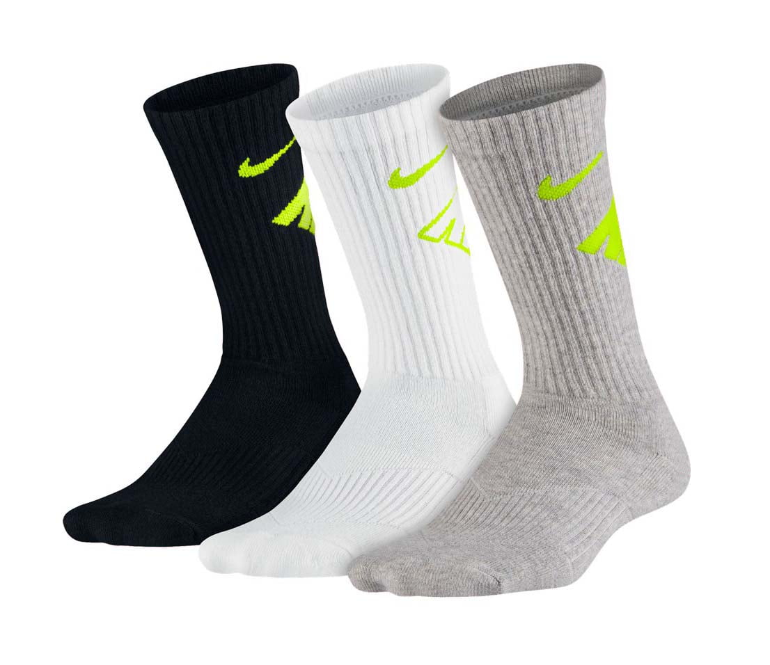 Nike - Nike Youth Athletes Performance Cushioned Crew Socks 3 Pack - Walmart.com - Walmart.com