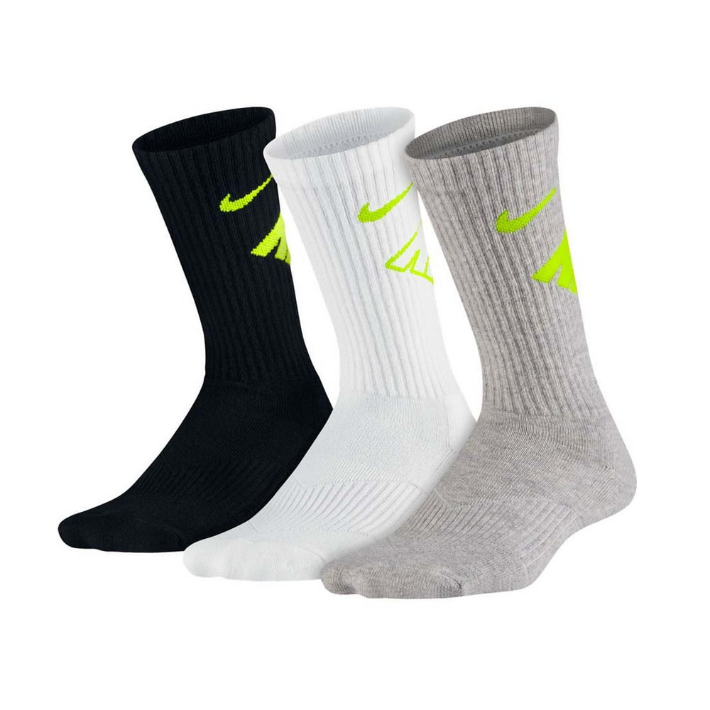Nike Nike Youth Athletes Performance Cushioned Crew Socks 3 Pack