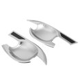 thumbnail image 4 of 4 piezas de cubierta de manija de puerta plateada ABS para Nissan Sylphy Sentra 2020, 4 of 7