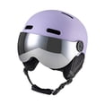 thumbnail image 1 of Casco de snowboard con gafas de esquí, cascos deportivos de protección para la cabeza, casco de nieve Púrpura, 1 of 8