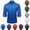 White, variant on Mens Dress Shirts Wrinkle Free Long Sleeve Button Down Shirt formal Business Shirts Purple XL(XL)