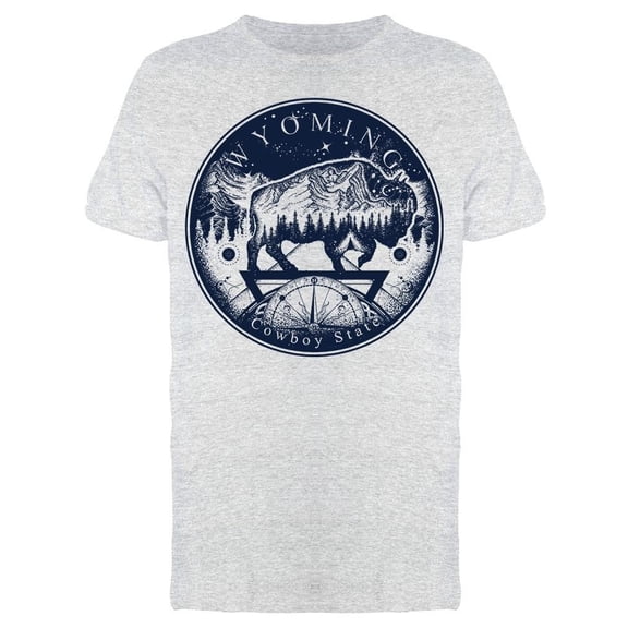 Wyoming Tattoo Tee Men's -Image by Shutterstock