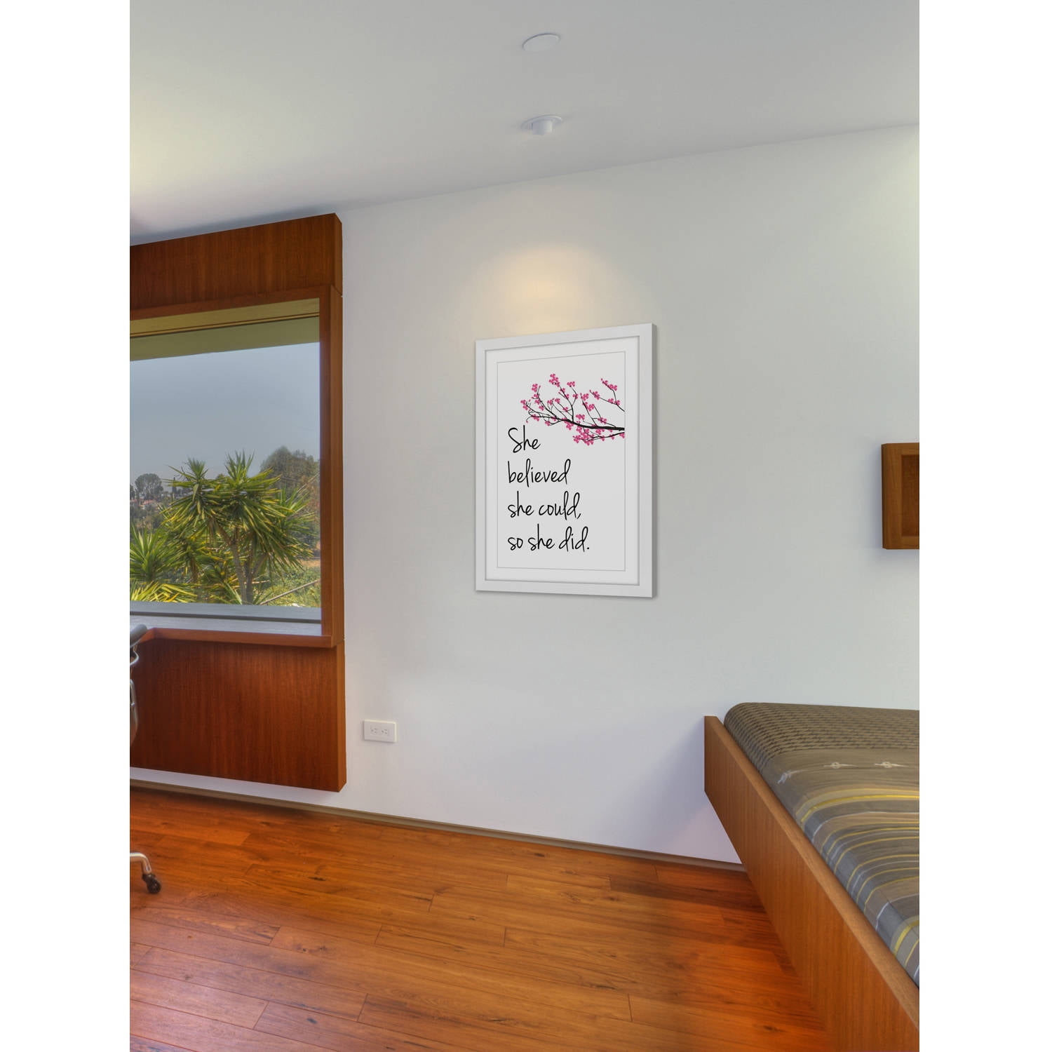 "She Believed" Framed Painting Print