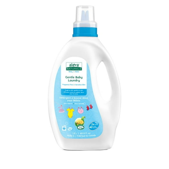 Aleva Naturals Détergent à lessive doux pour bébés - 1.2L