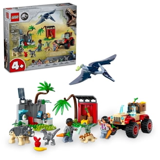 LEGO Jurassic World 76947 Quetzalcoatlus Plane Ambush Set with