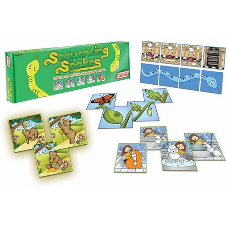 Junior Learning Sequencing Snakes, Develop Comprehension and Oral