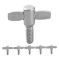 thumbnail image 6 of Raindrops 6pcs Drum Screw Cymbal Wing Screw Drum Cymbal Stand Hardware Cymbal Fastener Screws Percussion Cymbal Nuts Percussion Instrument Part ( ), 6 of 8