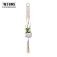 thumbnail image 1 of destyer Support de Pot de Fleurs Intérieur Extérieur Panier Suspendu Corde en Coton Support de Pot de Plante, WD005, 1 of 6