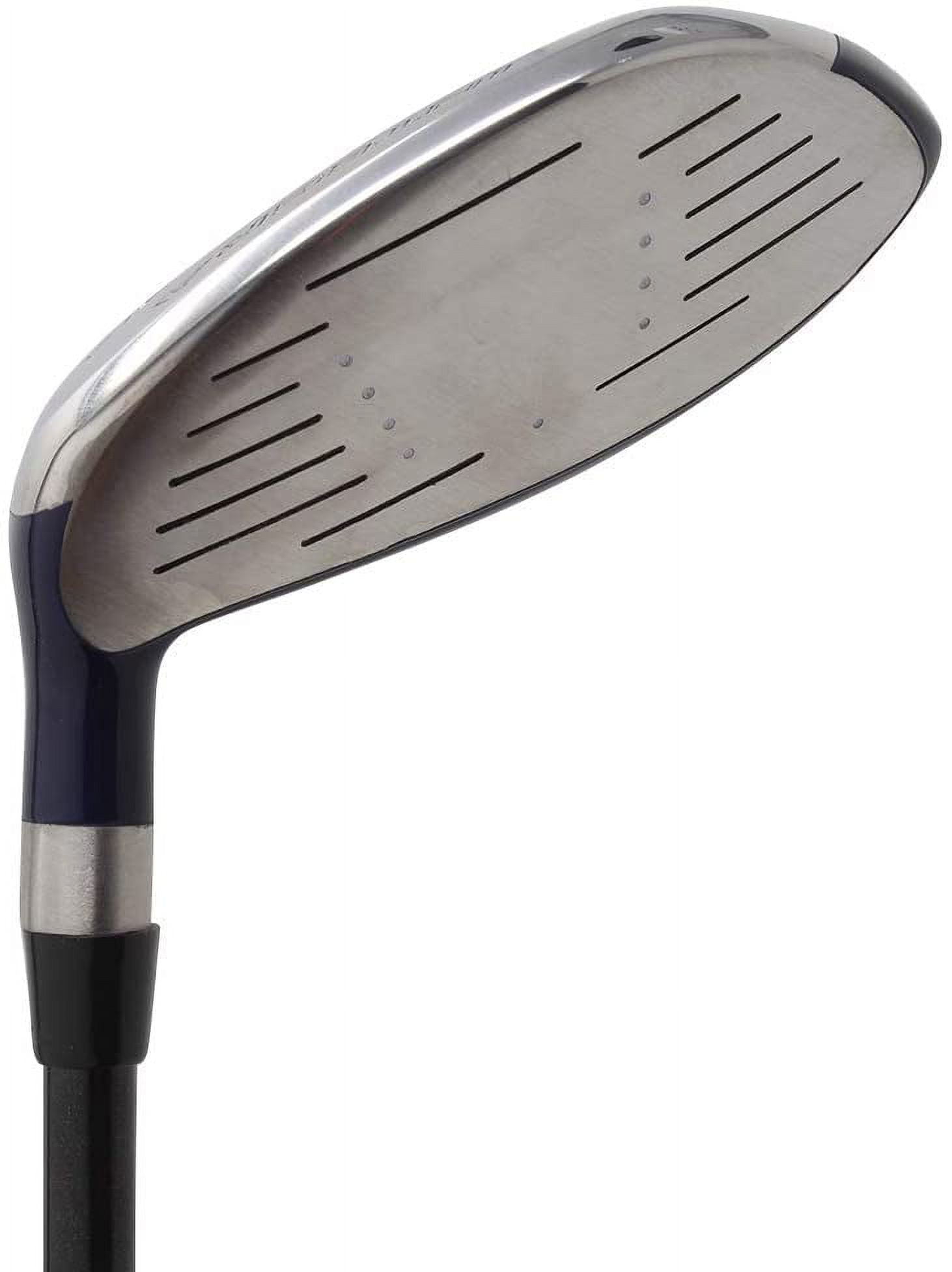 Big & Tall Senior Men's (+1" Longer Than Standard Length) Integra SoooLong 17 Wood Golf Club, Right Handed Senior Flex with Men's Senior Size Black Pro Velvet Grips