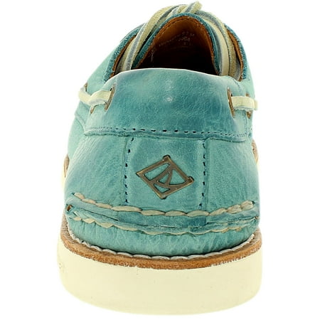 sperry leather flats