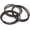 Green, variant on Trash Can Bands Set of 3, Fits 13 to 32 Gallon Cans, Elastic Rubber Bands for Kitchen/Office/Garage, Secure Garbage Bags(Black/Blue/Green)